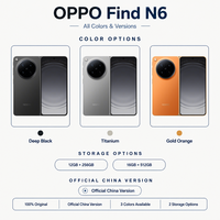 OPPO Find N6 Smartphone 5G Original Baru Layar 8.12 Inci 120Hz Kamera Triple 200MP 6000mAh Dual SIM NFC Android 16 Ponsel oppo