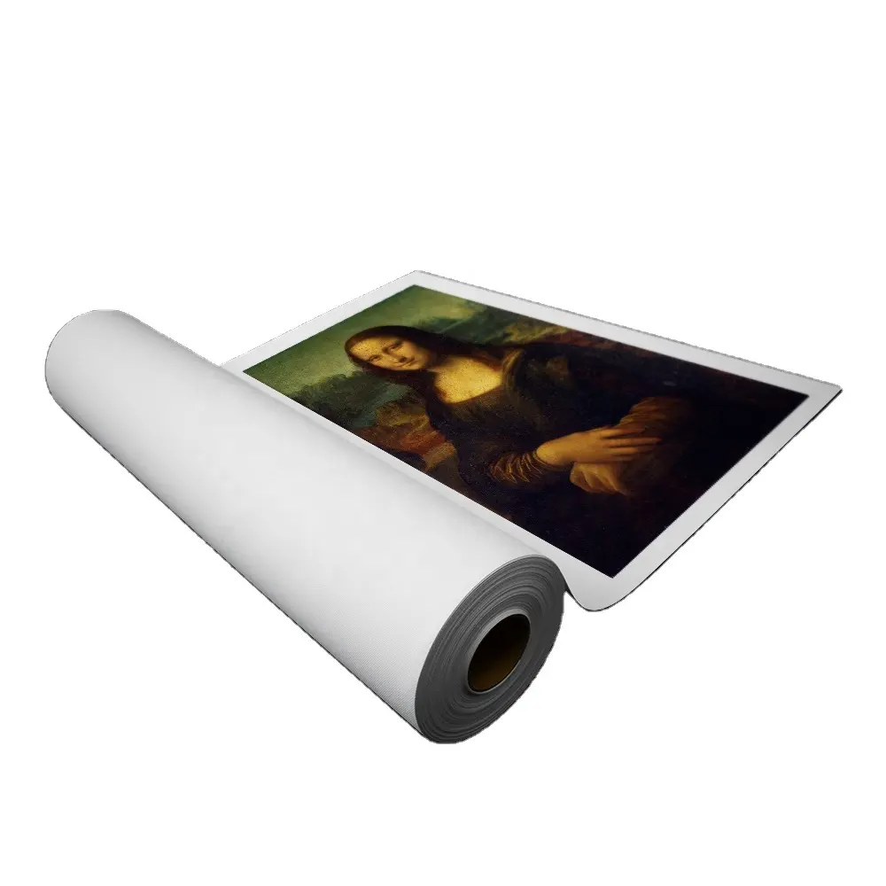 Benutzer definierte 230g Inkjet Polyester Matte Art Leinwand Roll Print