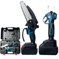 Ensemble de ciseaux de scie à chaîne électrique sans fil de haute qualité de 6 pouces outils électriques de bricolage pour une utilisation de jardin industriel scie à bois à piles