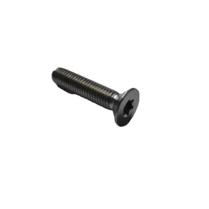 High Quality Titanium Gr5 Flat Hex bolt titanium trox 40 bolts screws M8 DIN7991 with factory price