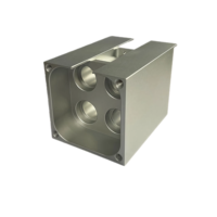 Boîtier en aluminium usiné CNC OEM, coque d'instrument en aluminium usinée sur mesure pour machines d'automatisation