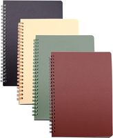 Carnet de notes A5 personnalisable à couverture PVC imprimée, pages vierges, avec reliure à feuilles mobiles ou spirale, idéal pour un cadeau