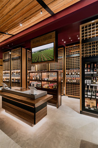 Cửa Hàng Rượu Vang Thương Mại Hiện Đại Thiết Kế Nội Thất Tùy Chỉnh Giá Nhà Máy Bán Buôn Cửa Hàng Rượu Vang Nội Thất Hiển Thị Nội Thất - Product Image 6