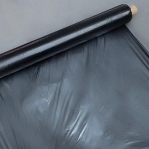 Film de paillage agricole réfléchissant noir/argent 100% PE vierge, barrière anti-mauvaises herbes, couverture de sol, service de découpe - Product Image 2