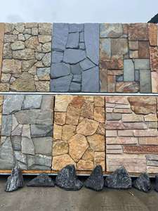 Pannello in Pietra Naturale per <span class=keywords><strong>Rivestimento</strong></span> Muri, Facciata in Pietra Impilata per Caminetti Esterni e Rivestimenti Esterni, Resistente <span class=keywords><strong>Rivestimento</strong></span> in <span class=keywords><strong>Ardesia</strong></span> - Product Image 4