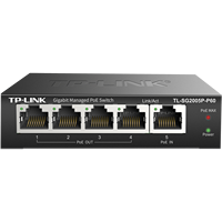 TP-LINK TL-SE2109 Switch 10G con gestión en la nube 2.5G, capa 2, 1 puerto óptico, 5 puertos eléctricos, agregación, control de ancho de banda, VLAN