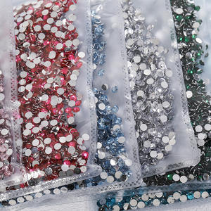 Résine Strass Opp Sac Couleurs Haute Qualité Chaussures Modèle Lan Guang Usine Non Hotfix Cristal En Vrac Strass Dos Plat Lâche - Product Image 4