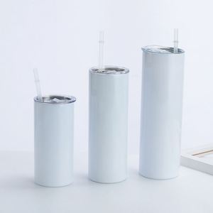 Gobelet cadeau plat de 20 oz en acier inoxydable isotherme avec couvercle et paille, anti-fuite, pour vin - Product Image 2