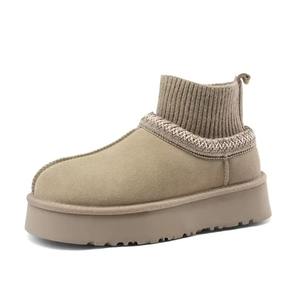 Nouvelles bottes de neige pour femmes 2026, marque de créateurs, hauteur cheville, chaudes, nouveaux styles, vente directe d'usine - Product Image 4