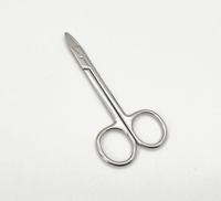Ciseaux à ongles en acier inoxydable, ciseaux de beauté, ciseaux à sourcils, ciseaux de maquillage