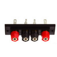 Bloque de terminales de alimentación del altavoz de audio, conector <span class=keywords><strong>banana</strong></span> - Product Image 6
