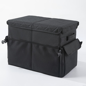 2026 New Rear-Seat <b>Gap</b>-Filler Storage Box 600D Oxford Multi-Functional Waterproof Sturdy Foldable Car Trunk Organizer Box - Product Image 4