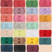 Weiches, bequemes Stoff-Stirnband mit Schleife für Babys und Kinder, niedliches Prinzessinnen-Accessoire für Schulanfang und Weihnachten