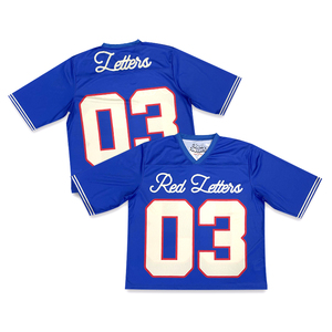 Equipo juvenil Trendy Oversized Retro American Football Jersey Personalizado Impreso Tallas grandes Característica - Product Image 1