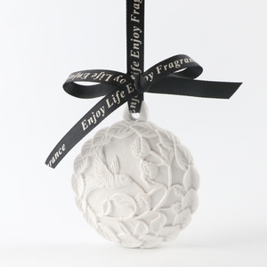 <span class=keywords><strong>Diffuseur</strong></span> d'huiles essentielles en céramique parfumée suspendu, en plâtre aromatique, pour armoire et voiture, fleur en porcelaine faite à la main, parfum d'intérieur - Product Image 6