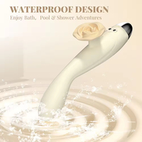 Nuevo Diseño Vibrador Punto G Varita Rosa Estimulador Clitoriano Masajeador Dildo Vibradores Juguetes Sexuales para Mujer