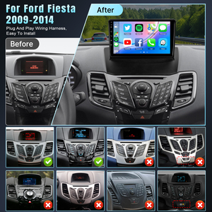 Oem Dedicated Auto Stereo Speler Auto Mp3-speler Autoradio Ontvanger Hoofd Unit Auto Bt Fm Radio Mp3-speler Voor Ford Fiesta 2009-2014 - Product Image 2