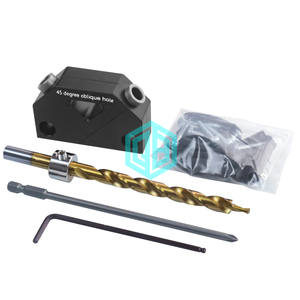 Outil de positionnement pour perçage d'angle, 45 points de fixation, pour le travail du bois, kit de perçage pour vis, guide de perçage pour goujons, outils auxiliaires de bricolage - Product Image 6