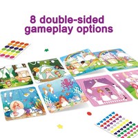 Pegatinas Infantiles al por Mayor, Tablero de Dibujo Decorativo, Pegatinas de Simulación para Niñas, Adornos para Casa de Juegos