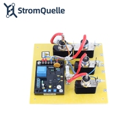 SAVRH-100A 380V AVR régulateur de plaque en plastique réglage de la pression accessoires de groupe électrogène Diesel avec brosses 4A courant nominal