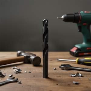 Foret hélicoïdal HSS 2,4 mm, longueur 57 mm, série courte noire, polyvalent - Product Image 3