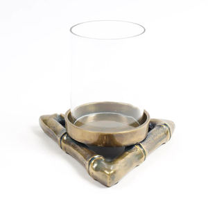 Candelabro Moderno 2025 con Portavelas de Vidrio para Decoración de Bodas - Product Image 3