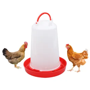 Different size agricultural equipment farming automatic plastic poultry feeder and drinker