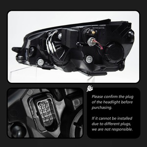 Gruppo Fari Anteriori per Volkswagen <span class=keywords><strong>Golf</strong></span> <span class=keywords><strong>7</strong></span> 2013-2017: Aggiornamento con Luci Diurne a LED, Indicatori di Direzione Sequenziali, Sistema a Quattro Lenti - Product Image 5