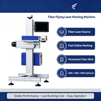 Huike Promotion : Marqueur Laser Fibre Optique Haute Vitesse 20W 30W 50W pour Marquage de Logos Métalliques et Codes QR sur Ligne d'Assemblage