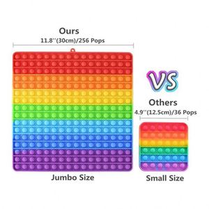 Wholesale TOYSRUNNER POPIT Custom Logo Sensory <b>Fidget</b> <b>Popper</b> Silicone Stress Relief Squeeze Toys 5-7 Years Adults Unisex - Product Image 5