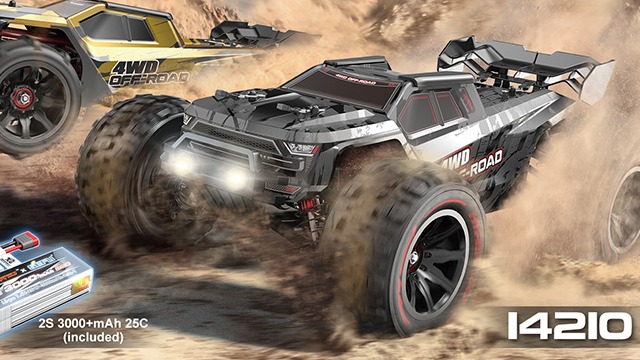MJX Hyper Go 14210 Brushless Metal Chassis RC Truggy Truck
