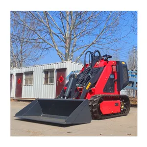 DRT320 Multifunctional Farm Micro Front End Chinese Small New Hydraulic Cheap Mini Skid Steer Loaders Import