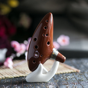 <span class=keywords><strong>Ocarina</strong></span> de l'Époque en Céramique, Flûte <span class=keywords><strong>Ocarina</strong></span> à 12 Trous, Clé Alto C, Disponible en Plusieurs Couleurs, Vente en Gros d'Instruments de Musique - Product Image 3