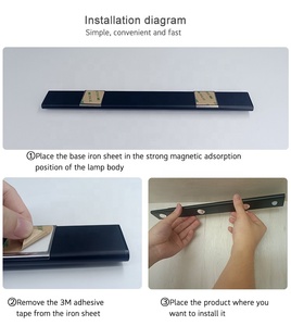 Giảm Giá Sốc Đèn Cảm Biến Chuyển Động Có Thể Sạc Lại Loại C Đèn Led Làm Mờ Tường Phòng Ngủ Nhà Bếp - Product Image 6