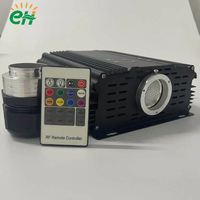 Moteur d'éclairage LED RVB 75W à fibres optiques pour ciel étoilé scintillant, source lumineuse pour plafond de cinéma maison et salle de théâtre, étoiles du ciel nocturne