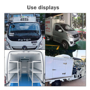 Camionnettes fendues Réfrigérateur Froid Cargo Congélateur Boîte Réfrigérée <span class=keywords><strong>Camion</strong></span> Unités de Réfrigération pour Transport <span class=keywords><strong>Camion</strong></span> Remorque - Product Image 2