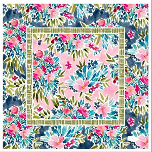 Tapis de table de mahjong américain vintage, motif floral sombre et émotionnel, imprimé pivoine et rose, antidérapant, durable, en feutre écologique - Product Image 2