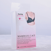 Boîte d'emballage mince pliable transparente personnalisée pour accessoires d'écouteurs, d'appareils photo, de sous-vêtements, en PVC recyclé, APET, PP