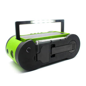 Hurricane Weather Emergency Radio with Hand Crank, Solar & 4000mAh Power Bank - Product Image 2