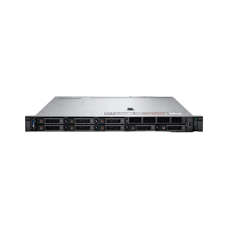 PowerEdge R450 1U Server terpasang di rak 32-Core 2.3G 64GB RAM 4x8TB SAS H745 untuk penyimpanan komputasi ERP & berbagi Database