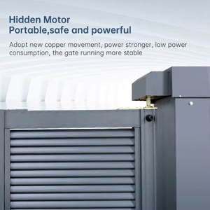 Electric Automatic Aluminum Alloy <b>Folding</b> Gate Swing Opening High Quality Customized Metal Powder Coating Villa Modern Security - Product Image 5