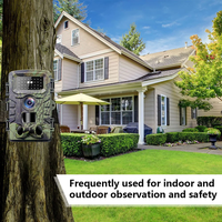 Wildcamera PR700 2.7K 58MP Sensor CMOS IP66 Cámara de Caza Impermeable con Velocidad Inteligente para Fotografía de Fauna Silvestre