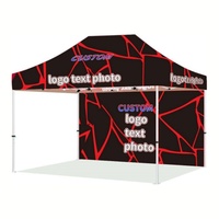 Gazebo extérieur étanche personnalisé de 10x20ft tente publicitaire pliante pop-up pour salons professionnels