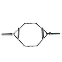 Équipement de gymnastique Deadlift Bar maison Fitness haltérophilie barre d'haltères hexagonale entraînement squats triceps barre d'haltères chromée