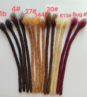 Extensions de Cheveux au Crochet en Gros Prix Fournisseur Mèches Rasta Faits à la Main Tresses Dreadlocks