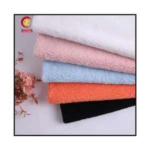 Different colors wholesale soft sherpa fleece fabric blanket rolls