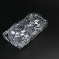 Wegwerp Plastic Clamshell Voedselcontainer Pla Blister Fruit Verpakking Verse Appel Tomaat Doos Fruit Verpakkingsdozen
