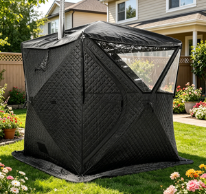 Cabine de sauna Vanace Group-Friendly avec chauffage avancé en fibre de carbone, détoxification profonde intensive, choix de sauna domestique écoénergétique - Product Image 1