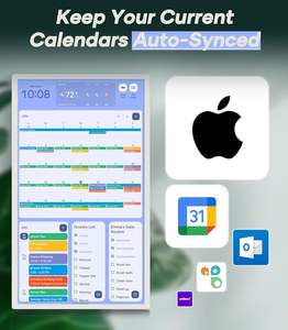 Calendrier mural intelligent Signalisation numérique Planificateur numérique Écran de télévision tactile Calendrier familial Écran d'affichage publicitaire - Product Image 5