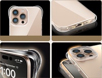 Coque de téléphone portable transparente de haute qualité pour iPhone 17 Air, protection anti-chute, étui pour iPhone 16 15 14 13 12 11 Pro Max Plus 16E